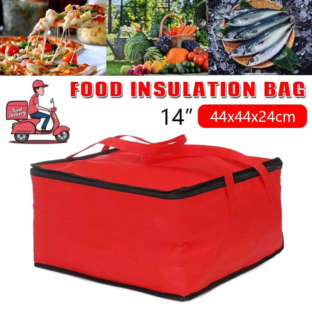 1x Food Insulated Bag 14inch Pizza Food Delivery Bag Insulated Thermal Storage Holder Outdoor Camping
1x Food Insulated Bag 14inch Pizza Food Delivery Bag Insulated Thermal Storage Holder Outdoor Camping