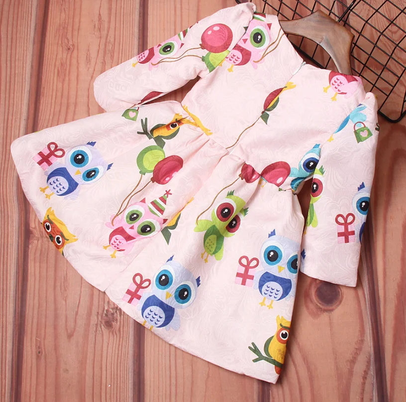 2021 spring autumn Carton Baby Girls Kids Girl Long Sleeve owl printed Party Dress a-line
2021 spring autumn Carton Baby Girls Kids Girl Long Sleeve owl printed Party Dress a-line