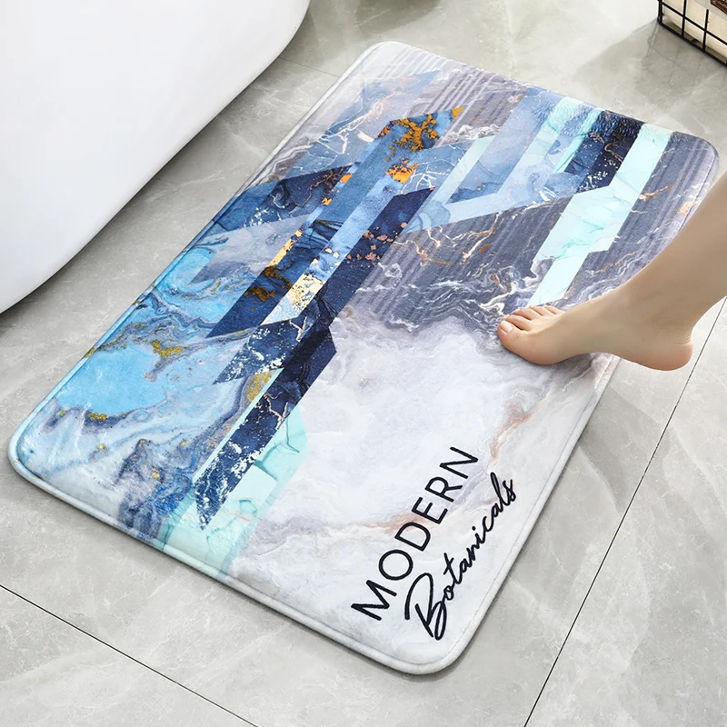 Bathroom Door Absorbent Floor Mat Bathroom Non-Slip Floor Mat Bedroom Entrance Carpet Bathroom Door Mat Memory Sponge 
Bathroom Door Absorbent Floor Mat Bathroom Non-Slip Floor Mat Bedroom Entrance Carpet Bathroom Door Mat Memory Sponge