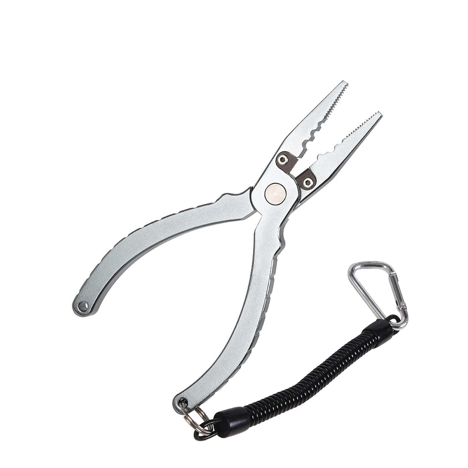 18cm/7.07inch Fishing Pliers Aluminum Alloy with Elastic Lanyard Braided Line Scissor Lure Cutter Pincers for Sea River Lake
18cm/7.07inch Fishing Pliers Aluminum Alloy with Elastic Lanyard Braided Line Scissor Lure Cutter Pincers for Sea River Lake
