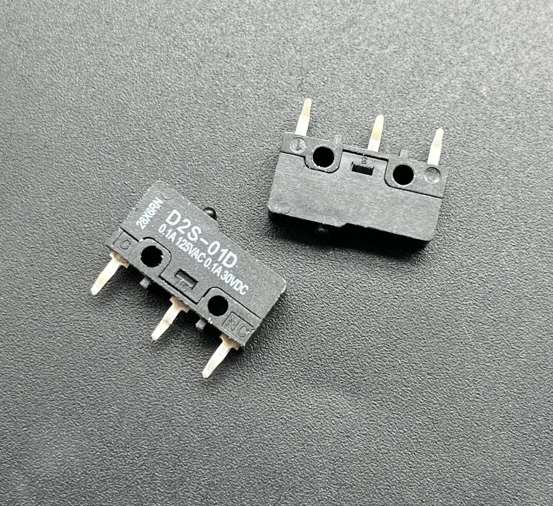 2 шт. D2S-01D OMRON 3-контактный малые микро-переключатель водонепроницаемый переключатель 
2 шт. D2S-01D OMRON 3-контактный малые микро-переключатель водонепроницаемый переключатель