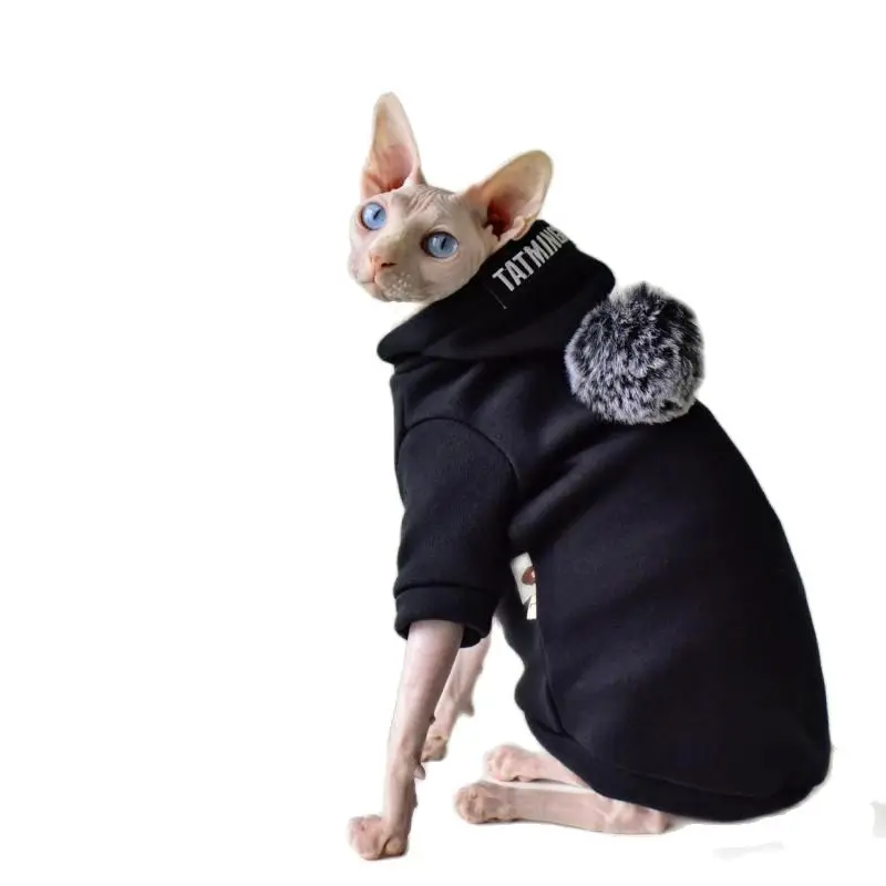Одежда для кошек Sphynx, флисовое пальто с капюшоном и помпоном, куртка, зимняя Крутая толстовка с капюшоном для кошек, чихуахуа, одежда для мал...
Одежда для кошек Sphynx, флисовое пальто с капюшоном и помпоном, куртка, зимняя Крутая толстовка с капюшоном для кошек, чихуахуа, одежда для мал...