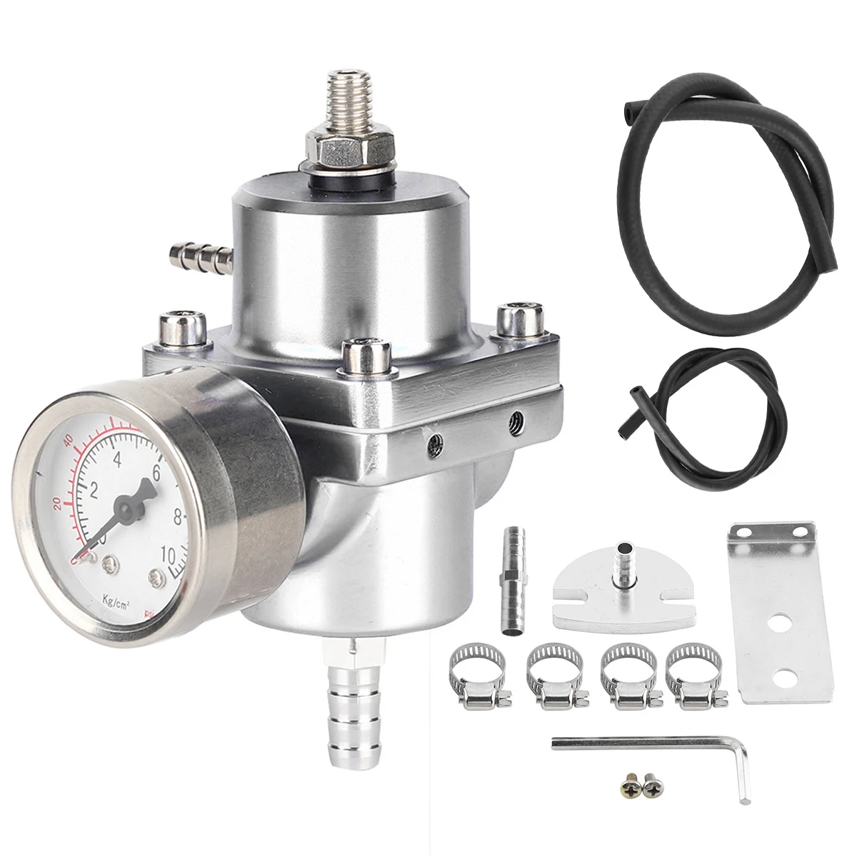 Aluminum Alloy Universal FPR Fuel Pressure Regulator with Gauge Hose 0-140psi Adjustable
Aluminum Alloy Universal FPR Fuel Pressure Regulator with Gauge Hose 0-140psi Adjustable