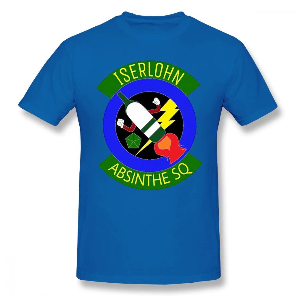 Men Clothing Legend of the Galactic Heroes T-Shirt Iserlohn Fortress Absinthe Squad Badge Fashion Short Sleeve
Men Clothing Legend of the Galactic Heroes T-Shirt Iserlohn Fortress Absinthe Squad Badge Fashion Short Sleeve