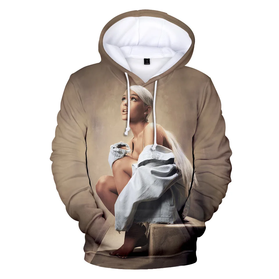 New Thank U Next Singer Ariana Grande Hoodies Girl Sweatshirts Women/Men Spring/Autumn 3D Print Harajuku Hoody
New Thank U Next Singer Ariana Grande Hoodies Girl Sweatshirts Women/Men Spring/Autumn 3D Print Harajuku Hoody
