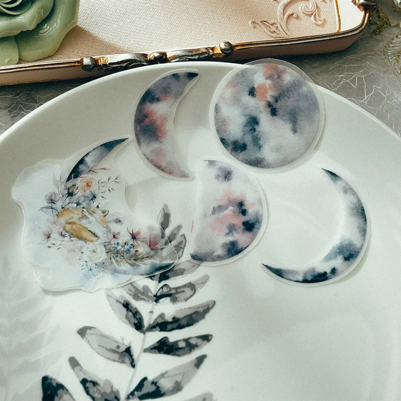 58Pcs Transparent Moon Plants Stickers DIY Scrapbooking Journal Crafts Decorative Seal Stickers Package DIY Photo Albums 
58Pcs Transparent Moon Plants Stickers DIY Scrapbooking Journal Crafts Decorative Seal Stickers Package DIY Photo Albums