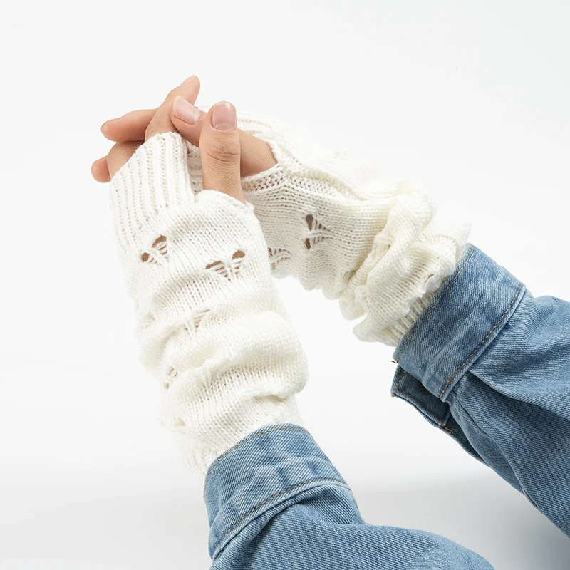 Hand Warmer Winter Gloves Crochet Knitting Gloves Long Arm Sleeves Soft Arm Covers Women Fingerless Gloves Solid Color Mittens
Hand Warmer Winter Gloves Crochet Knitting Gloves Long Arm Sleeves Soft Arm Covers Women Fingerless Gloves Solid Color Mittens
