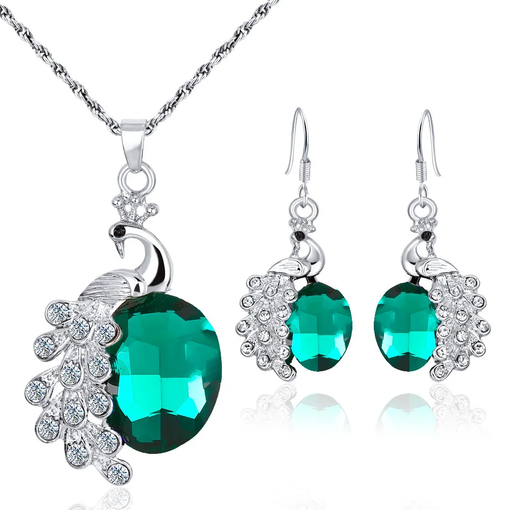 Fashion set jewelry temperament set zircon necklace earrings ring combination outfit bridal party accessories
Fashion set jewelry temperament set zircon necklace earrings ring combination outfit bridal party accessories