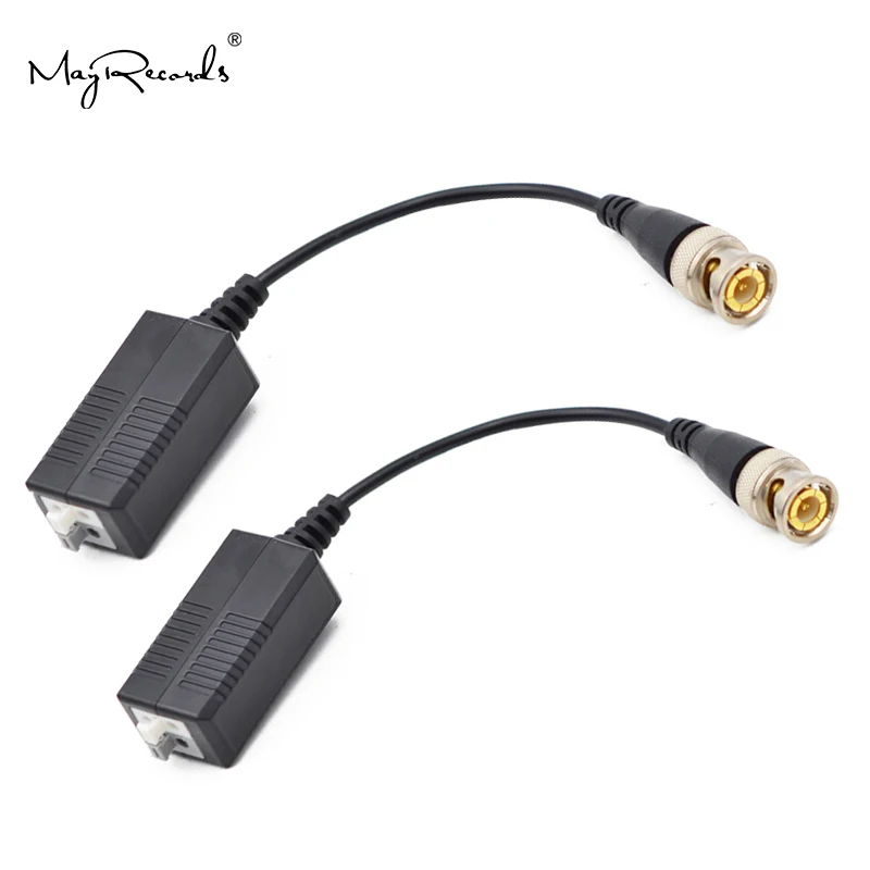 2PCs 3000FT Distance UTP Video Balun Twisted CCTV Balun Passive Transceivers BNC Cable Cat5 CCTV Adapter
2PCs 3000FT Distance UTP Video Balun Twisted CCTV Balun Passive Transceivers BNC Cable Cat5 CCTV Adapter