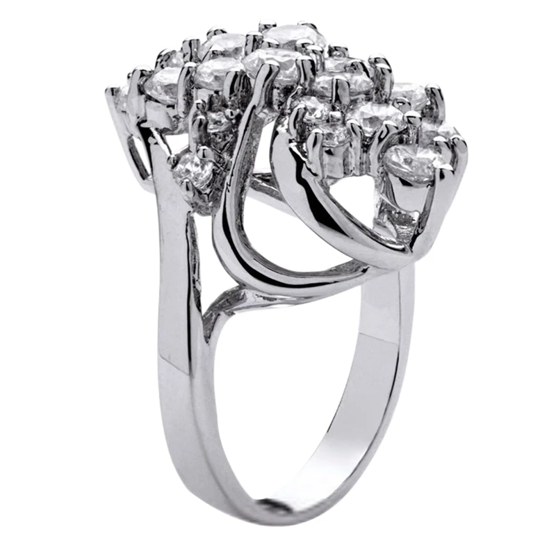 Fashion Female Crystal Zircon Wedding Ring Vintage Silver Color Engagement Rings For Women
Fashion Female Crystal Zircon Wedding Ring Vintage Silver Color Engagement Rings For Women