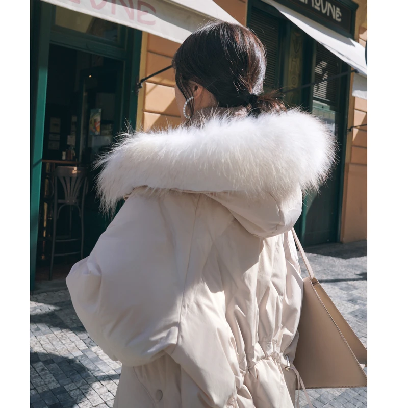 Winter 2020 Women's Parka Coat Warm Thick Basic Jacket Long Loose Casual Fashion High Quality Fur Collar Women Puffer Coat
Winter 2020 Women's Parka Coat Warm Thick Basic Jacket Long Loose Casual Fashion High Quality Fur Collar Women Puffer Coat