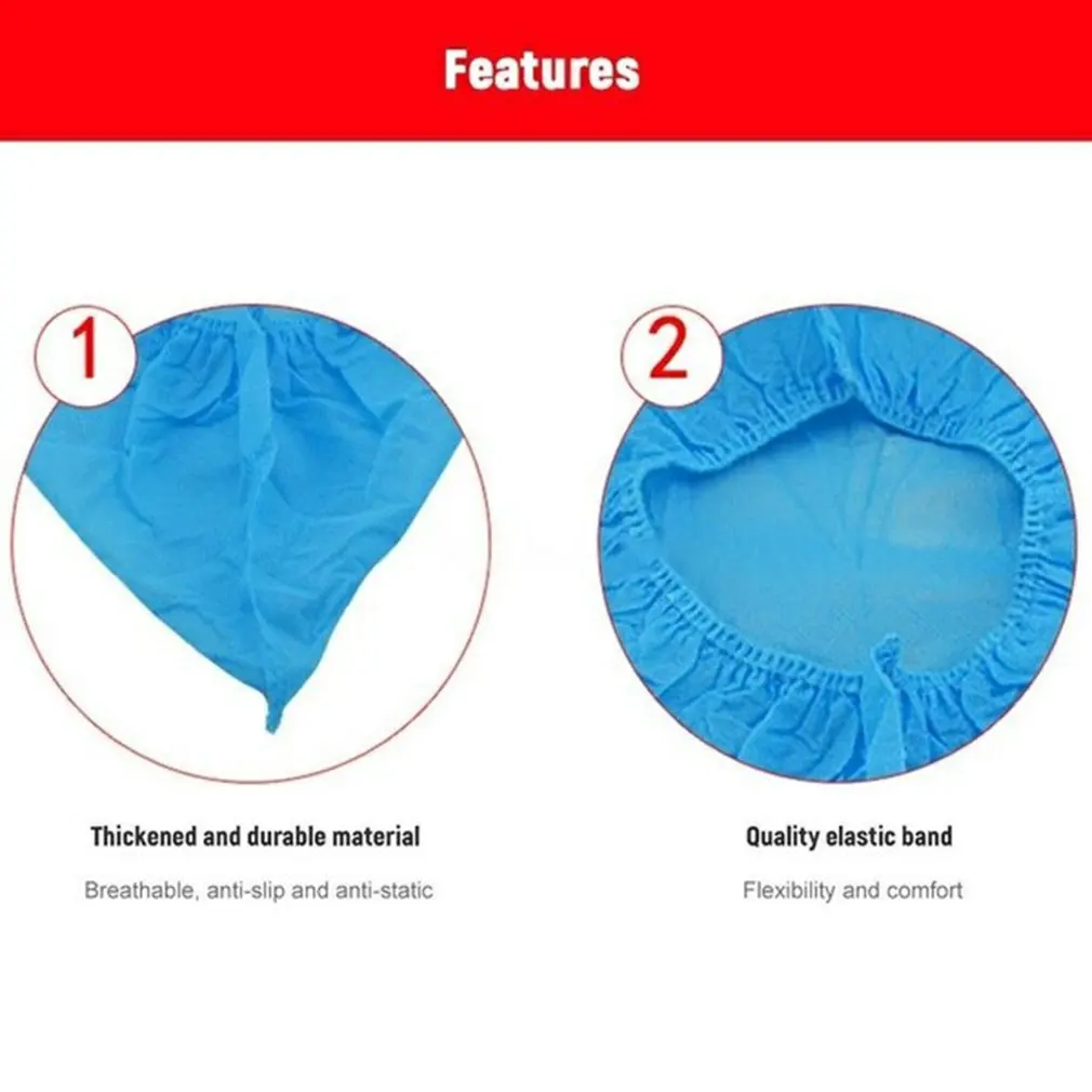Non-woven Fabric Disposable Shoes Covers with Elastic Band Breathable Dust-proof Thickened Anti-slip Anti-static Shoe Covers
Non-woven Fabric Disposable Shoes Covers with Elastic Band Breathable Dust-proof Thickened Anti-slip Anti-static Shoe Covers
