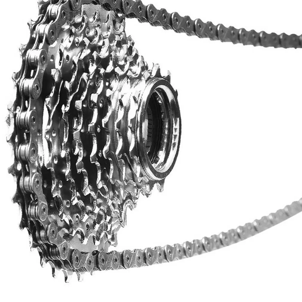 Super Light Steel Chain For Mountain Bike Road 10 Speed 116 Connecting Rod High Quality Good Stability Cycling Part
Super Light Steel Chain For Mountain Bike Road 10 Speed 116 Connecting Rod High Quality Good Stability Cycling Part