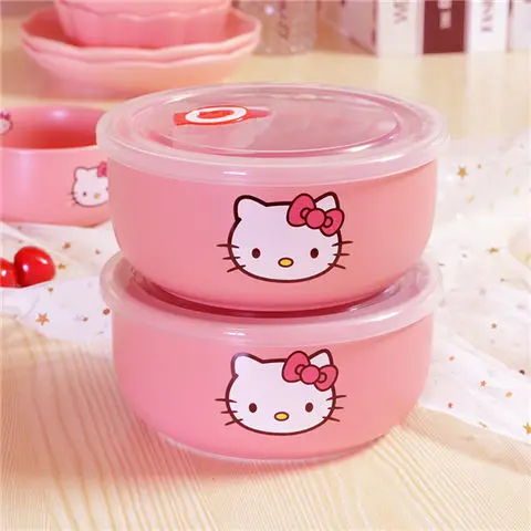 Милая розовая миска для лапши Takara Tomy Hello Kitty миска для супа Корейская Керамическая Детская домашняя миска для риса
Милая розовая миска для лапши Takara Tomy Hello Kitty миска для супа Корейская Керамическая Детская домашняя миска для риса