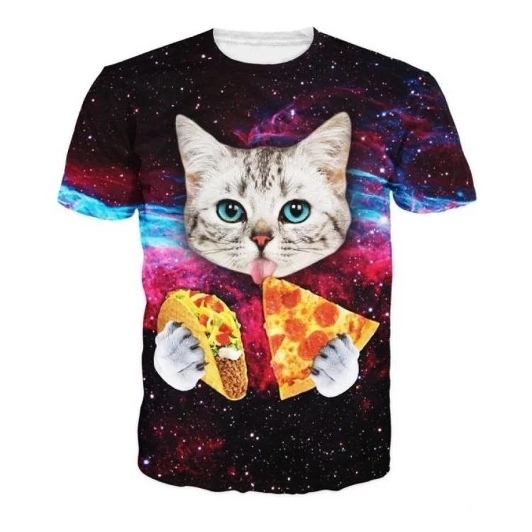3D T Men Shirt Mens Originality Cat Casual Short Sleeve Crossfit Clothing Anime Shirts Graphic T Shirts Alternative Clothing
3D T Men Shirt Mens Originality Cat Casual Short Sleeve Crossfit Clothing Anime Shirts Graphic T Shirts Alternative Clothing