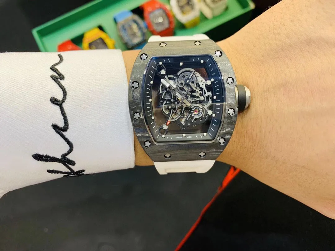 Men's Automatic Mechanical Watch Manual Winding Tourbillon Watch Luxury and Elegant Men's Sports Watch 2021 new Trend Men's Wa
Men's Automatic Mechanical Watch Manual Winding Tourbillon Watch Luxury and Elegant Men's Sports Watch 2021 new Trend Men's Wa