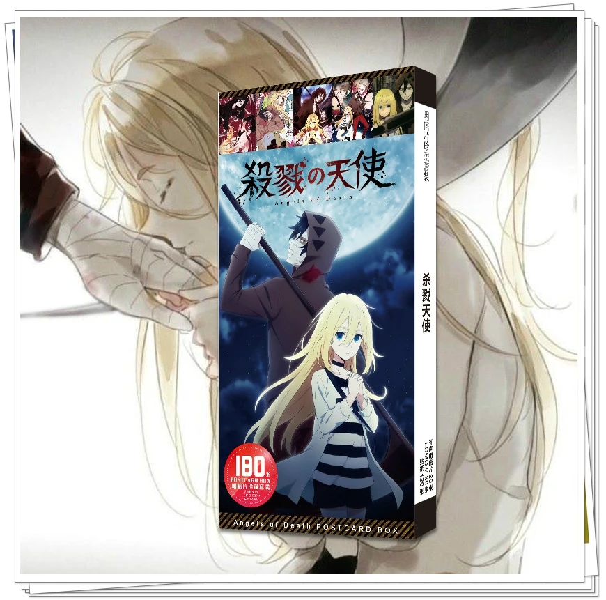 Anime Angels of Death Rachel·Gardner Large Postcard Post Cards Sticker Artbook Gift Cosplay Props Cartoon Stationery Book Set
Anime Angels of Death Rachel·Gardner Large Postcard Post Cards Sticker Artbook Gift Cosplay Props Cartoon Stationery Book Set