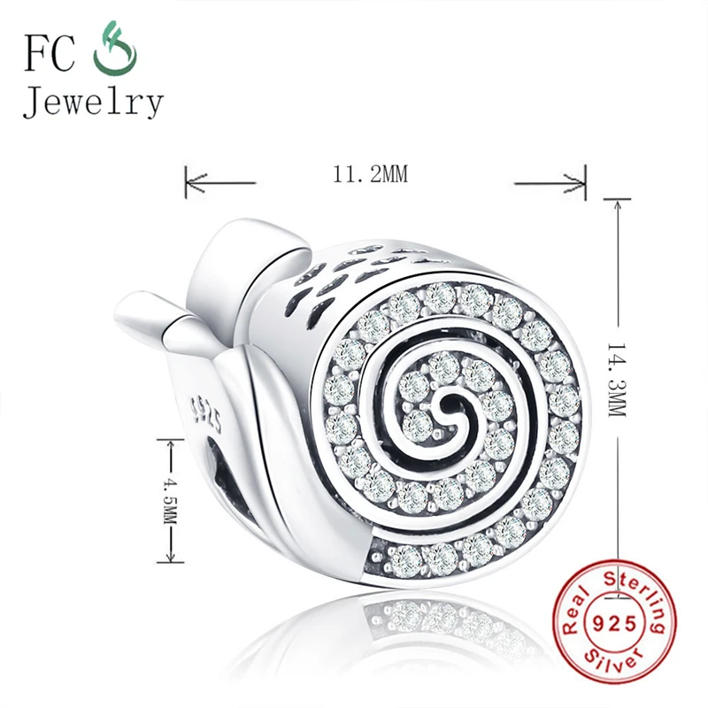 Fit Original Charms Bracelet 925 Sterling Silver Snail Charms With Clear CZ Beads DIY Jewelry Making Women Berloque
Fit Original Charms Bracelet 925 Sterling Silver Snail Charms With Clear CZ Beads DIY Jewelry Making Women Berloque