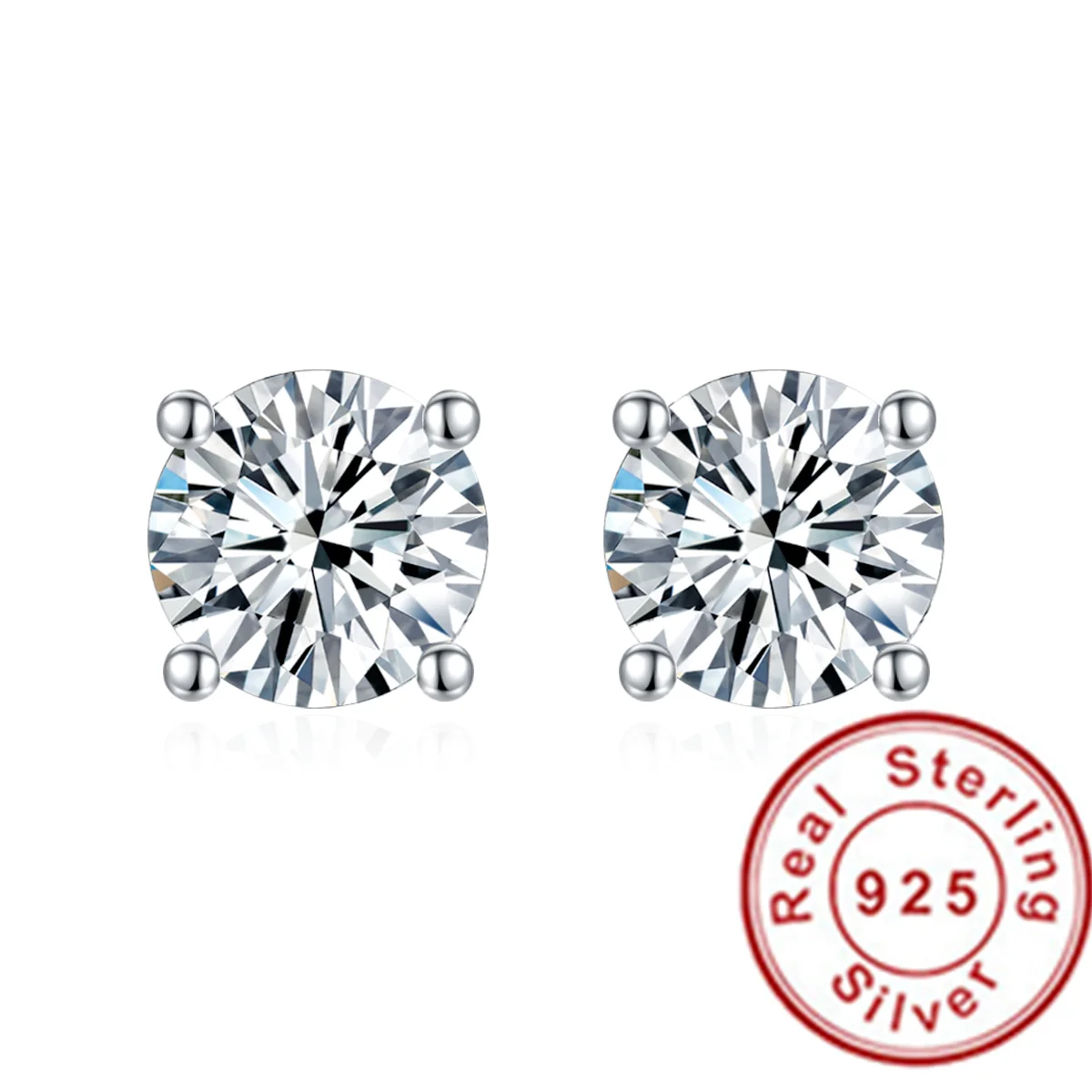 Luxury 925 Silver Excellent Cut D Color Pass Diamond Test Mossanite Earring 3 order
Luxury 925 Silver Excellent Cut D Color Pass Diamond Test Mossanite Earring 3 order