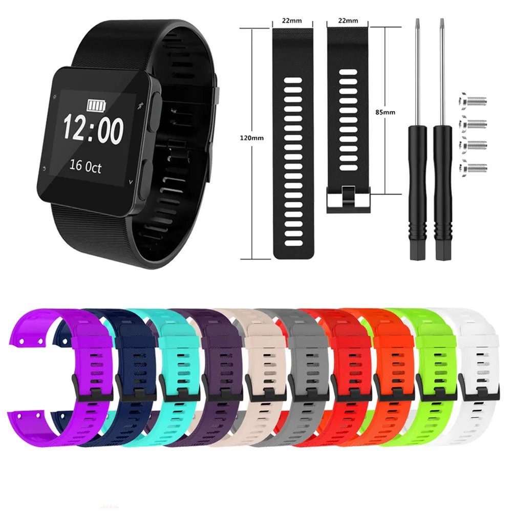 Ремешок из термопластичного эластомера для смарт-часов Garmin Forerunner 35 30, сменный ремешок для наручных часов, спортивный ремешок с бесплатными ...
Ремешок из термопластичного эластомера для смарт-часов Garmin Forerunner 35 30, сменный ремешок для наручных часов, спортивный ремешок с бесплатными ...