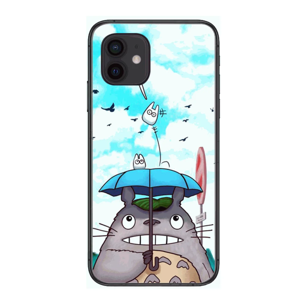 Anime Style Totoro Lovely Style Phone Case cover For iphone 12 pro max 11 8 7 6 s XR PLUS X XS SE 2020 mini black cell shell
Anime Style Totoro Lovely Style Phone Case cover For iphone 12 pro max 11 8 7 6 s XR PLUS X XS SE 2020 mini black cell shell