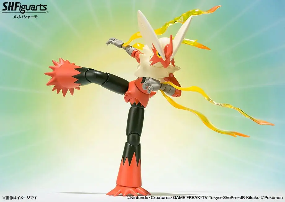 Original BANDAI Pokemon SHF Mega Blaziken Pokemon Figures Model Cartoon Action Anime Toys Gifts for Children
Original BANDAI Pokemon SHF Mega Blaziken Pokemon Figures Model Cartoon Action Anime Toys Gifts for Children