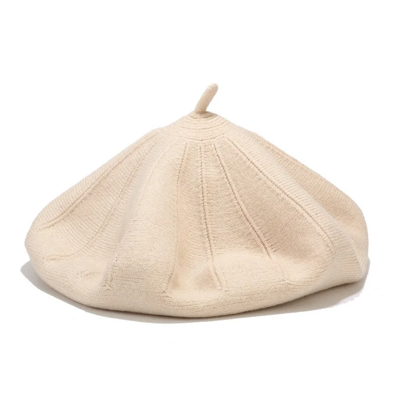Painter's hat Double face simple Imitation wool women's literature knitted Beret
Painter's hat Double face simple Imitation wool women's literature knitted Beret