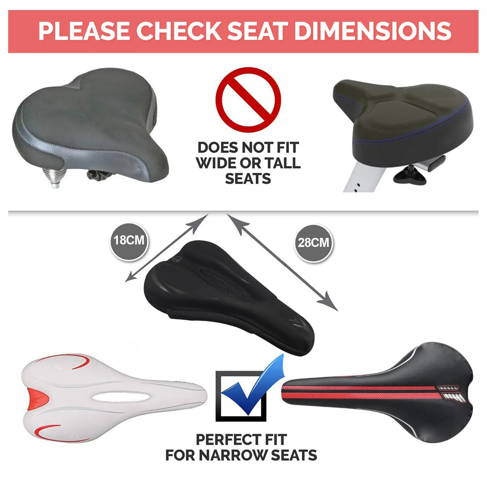 Bicycle seat cushion sports seat cushion foam and gel cushion bicycle seat cover non-slip bicycle seat cushion free shipping
Bicycle seat cushion sports seat cushion foam and gel cushion bicycle seat cover non-slip bicycle seat cushion free shipping