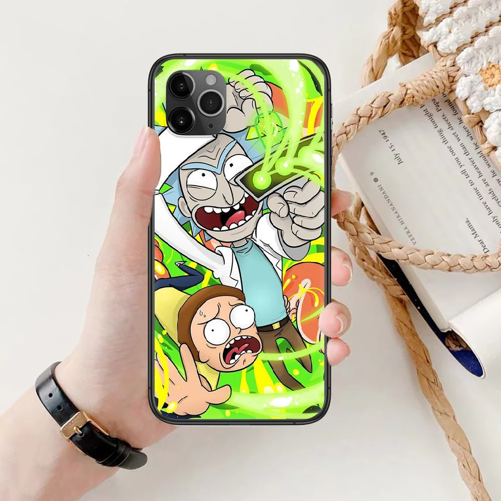 Anime Morties Or Ricks Funny Phone Case Cover Hull For iphone 5 5s se 2 6 6s 7 8 12 mini plus X XS XR 11 PRO MAX black painting
Anime Morties Or Ricks Funny Phone Case Cover Hull For iphone 5 5s se 2 6 6s 7 8 12 mini plus X XS XR 11 PRO MAX black painting