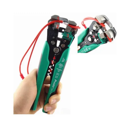 Automatic electrical wire Crimping tool/ProsKit 8PK-371D Self-Adjusting Stripping Plier Tool/crimping stripping knife
Automatic electrical wire Crimping tool/ProsKit 8PK-371D Self-Adjusting Stripping Plier Tool/crimping stripping knife