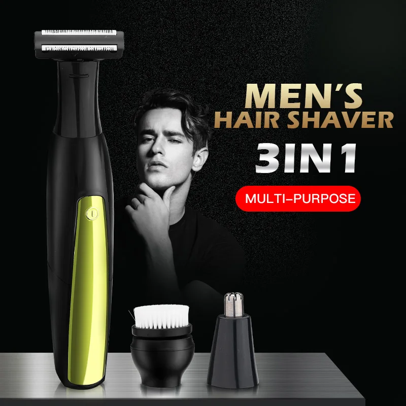 3 In 1 Men Electric Shaver USB Rechargeable Electric having Machine Clipper Beard Trimmer Washable Wet-Dry Dual Use
3 In 1 Men Electric Shaver USB Rechargeable Electric having Machine Clipper Beard Trimmer Washable Wet-Dry Dual Use