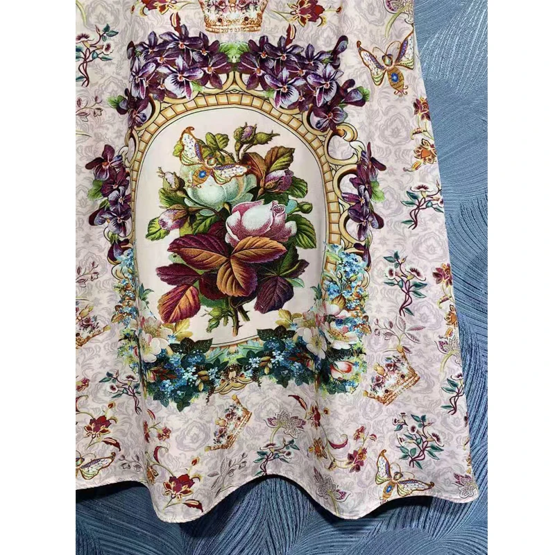 SEQINYY Vintage Dress Fashion Design Patchwork Purple Lace Flower Print Women Elegant Ruffles Sleeve Mini
SEQINYY Vintage Dress Fashion Design Patchwork Purple Lace Flower Print Women Elegant Ruffles Sleeve Mini