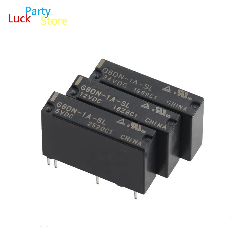 10 Pcs 50 Pcs/Lot Brand New G6DN-1A-SL-DC5V DC12V DC24V Small Relay 4 Pins 5A A Set Of Normally Open In Stock Best Quality
10 Pcs 50 Pcs/Lot Brand New G6DN-1A-SL-DC5V DC12V DC24V Small Relay 4 Pins 5A A Set Of Normally Open In Stock Best Quality