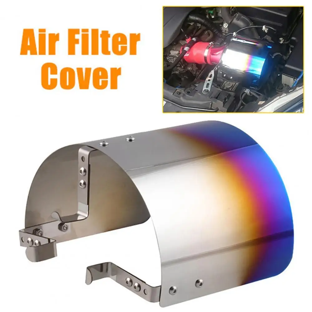 70% Dropshipping!!Universal Air Filter Shield Modified Iron Cold Air Intake Filter Heat Shield Cover for Racing Cars
70% Dropshipping!!Universal Air Filter Shield Modified Iron Cold Air Intake Filter Heat Shield Cover for Racing Cars
