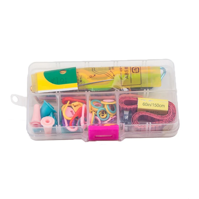Stitches Scissors Pins Hooks Needles Knitting Tools 10 Grids DIY Craft Crochet Set 1Box High Quality Knitting Needles
Stitches Scissors Pins Hooks Needles Knitting Tools 10 Grids DIY Craft Crochet Set 1Box High Quality Knitting Needles