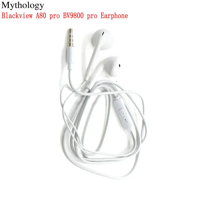 Earphone Headset for Blackview BV9800 A80 Pro Original Headphone 3.5mm Jack for BV9500 Plus Mythology
Earphone Headset for Blackview BV9800 A80 Pro Original Headphone 3.5mm Jack for BV9500 Plus Mythology