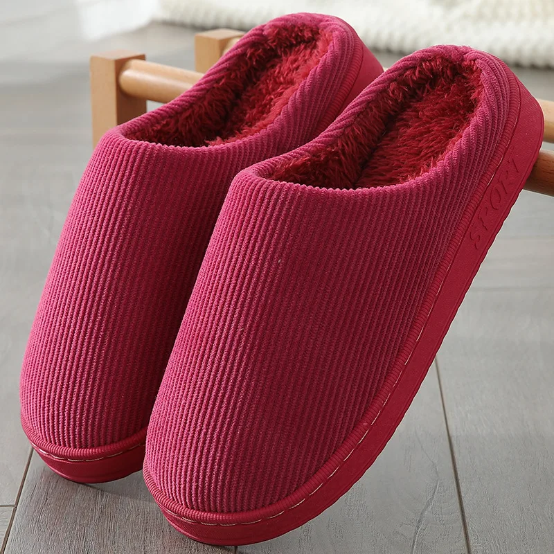 Home Indoor Slippers Women Big Size House Shoes Soft Plush Girls Ladies Flats Shoes Slippers Winter Female Warm Bedroom Slippers 
Home Indoor Slippers Women Big Size House Shoes Soft Plush Girls Ladies Flats Shoes Slippers Winter Female Warm Bedroom Slippers
