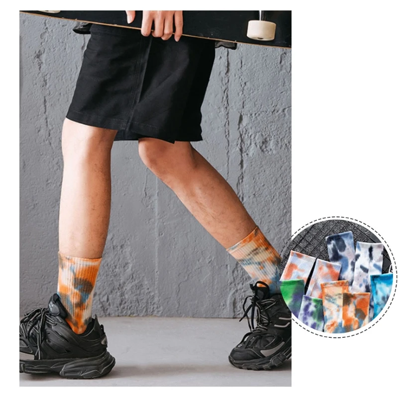 85WB Unisex Multicolor Gradient Print Crew Socks Harajuku Hip Hop Skateboard Hosiery
85WB Unisex Multicolor Gradient Print Crew Socks Harajuku Hip Hop Skateboard Hosiery
