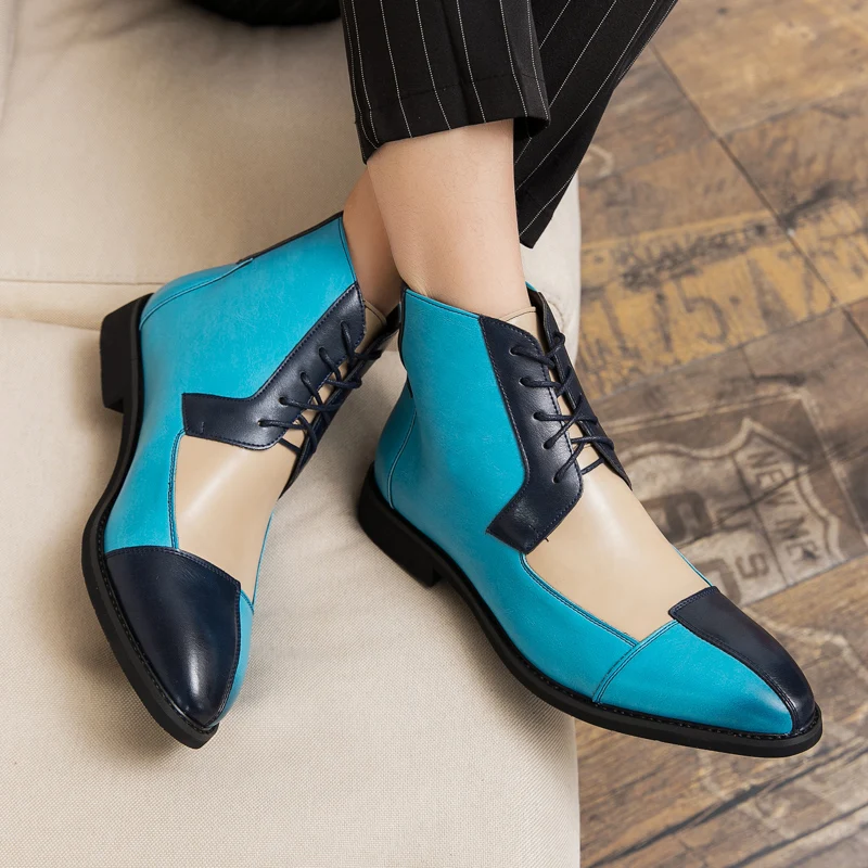 Patent Leather Boots Men Autumn New Fashion High Quality Black Cowboy Boots Mens Dress Boots Botas De Trabajo
Patent Leather Boots Men Autumn New Fashion High Quality Black Cowboy Boots Mens Dress Boots Botas De Trabajo