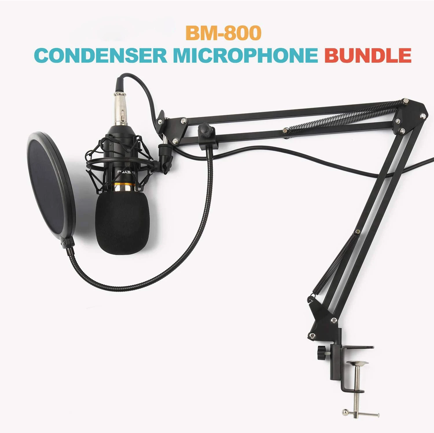 Professional Bm 800 Condenser Microphone 3.5Mm Wired Bm-800 Karaoke BM800 Recording Microphone for Computer Karaoke KTV
Professional Bm 800 Condenser Microphone 3.5Mm Wired Bm-800 Karaoke BM800 Recording Microphone for Computer Karaoke KTV