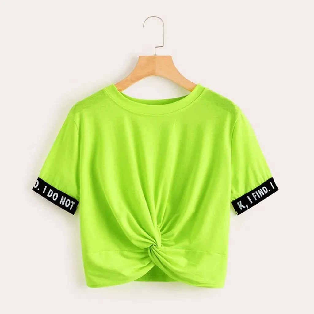 Women Fashion Soild Latter Bandage female shirts Tie Up Sexy Short Tops Fashion T-Shirt shirts women 2021
Women Fashion Soild Latter Bandage female shirts Tie Up Sexy Short Tops Fashion T-Shirt shirts women 2021
