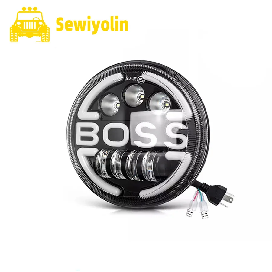 LED Bar Work Light 7" Car Motorcycle Headlight Moto Headlamp H4-H13 Turn Signal DRL Led Head Light 12V 24V For 4x4 Niva Urban
LED Bar Work Light 7" Car Motorcycle Headlight Moto Headlamp H4-H13 Turn Signal DRL Led Head Light 12V 24V For 4x4 Niva Urban