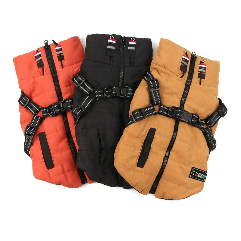 Winter Pet Dog Clothes Warm Small Dog Pet Puppy Costume French Bulldog Outfit Coat Waterproof Jacket Chihuahua Traction Clothing
Winter Pet Dog Clothes Warm Small Dog Pet Puppy Costume French Bulldog Outfit Coat Waterproof Jacket Chihuahua Traction Clothing