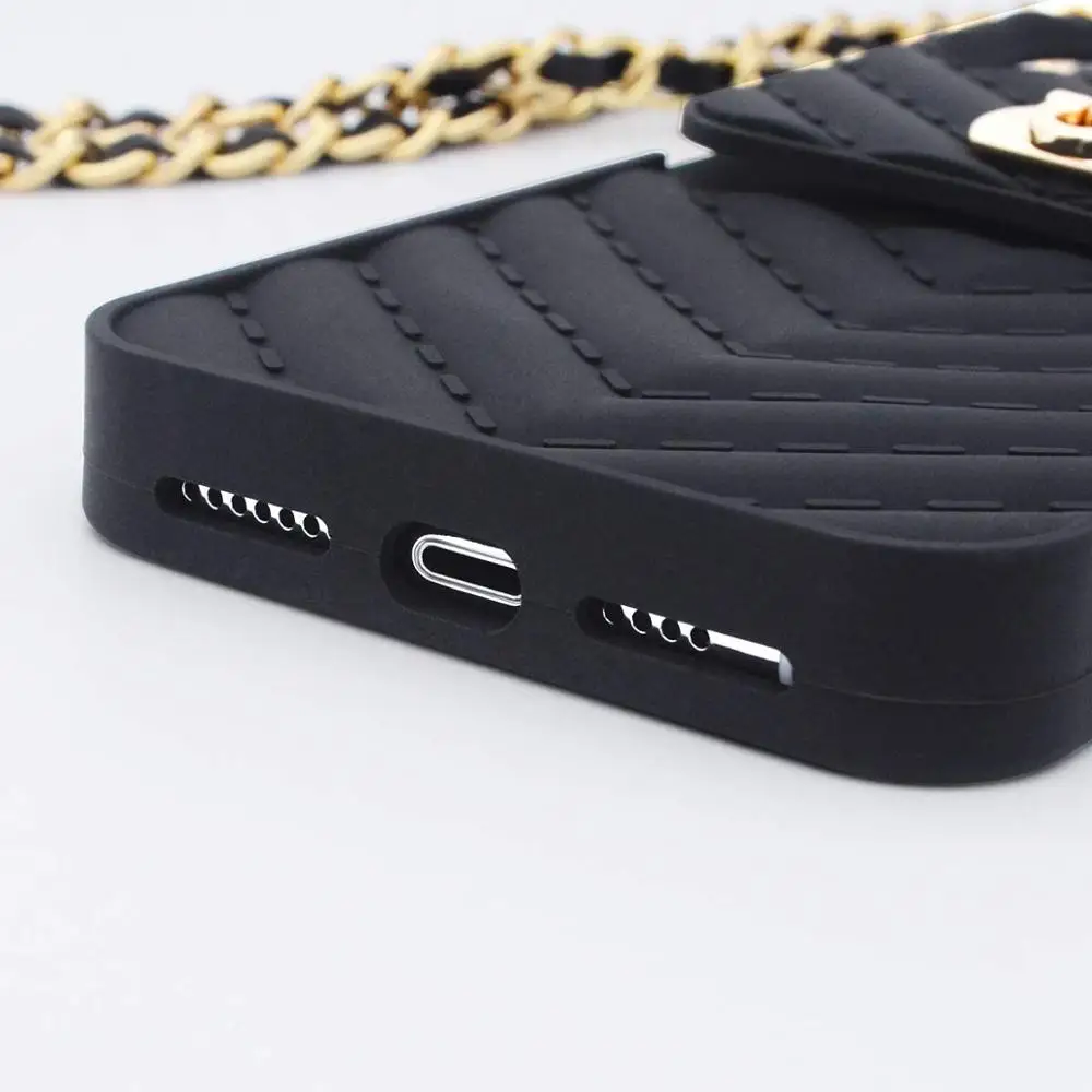 Metal Clasp Card Bag Purse Long Leather Chain Handbag Silicone Case Cover For Iphone 12 Mini 11 Pro XS Max XR X 8 7 6S Plus SE
Metal Clasp Card Bag Purse Long Leather Chain Handbag Silicone Case Cover For Iphone 12 Mini 11 Pro XS Max XR X 8 7 6S Plus SE
