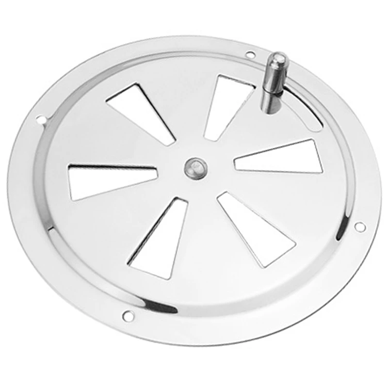 Round Air Louver Vent & Side Knob Opening Grille Cover Marine Boat RV 316 Stainless Steel Ventilation Louvered Vent
Round Air Louver Vent & Side Knob Opening Grille Cover Marine Boat RV 316 Stainless Steel Ventilation Louvered Vent