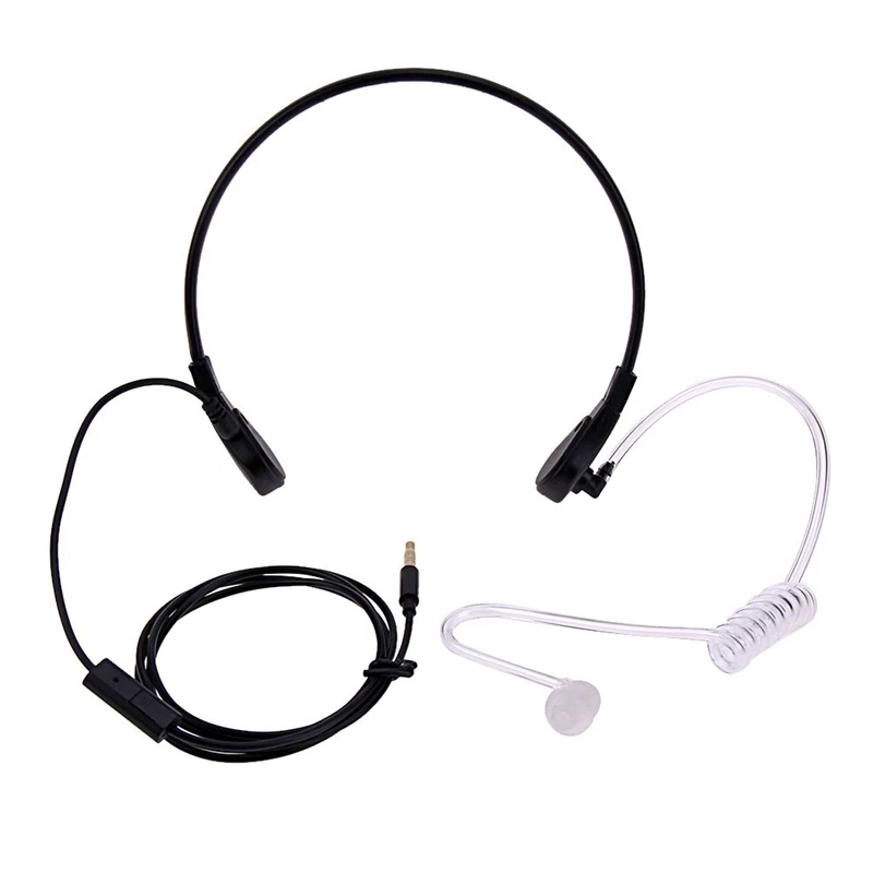 HFES 1pin 3.5mm Throat Mic Microphone Covert Acoustic Tube Earpiece Headset For Samsung/HTC/LG/Blackberry/MOTORO Smart Phone Ear
HFES 1pin 3.5mm Throat Mic Microphone Covert Acoustic Tube Earpiece Headset For Samsung/HTC/LG/Blackberry/MOTORO Smart Phone Ear