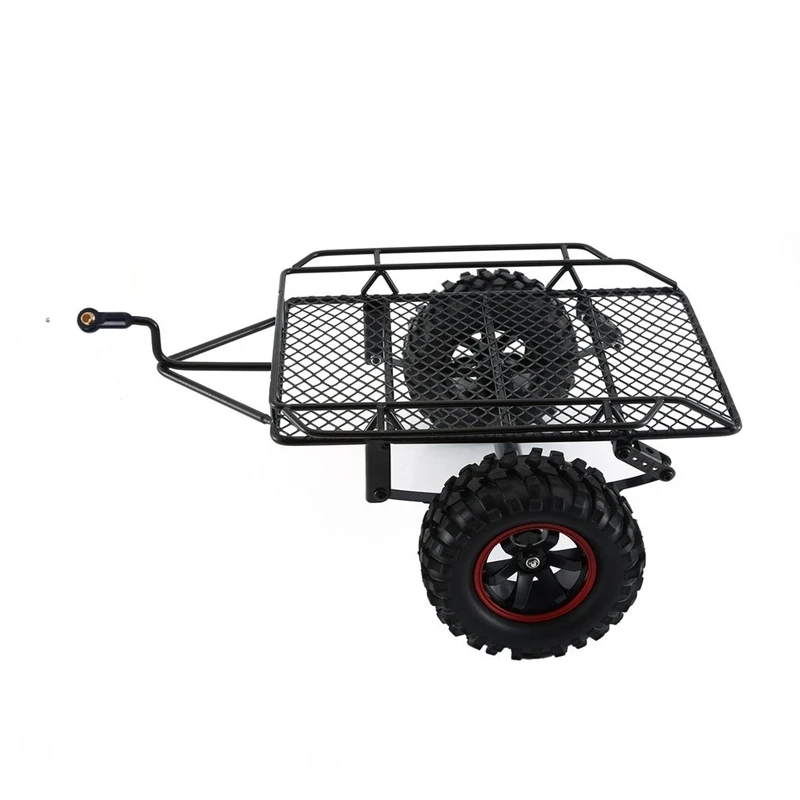 Металлический прицеп автомобильный грузовой перевозчик для 1/10 RC Rock Crawler Traxxas TRX4
