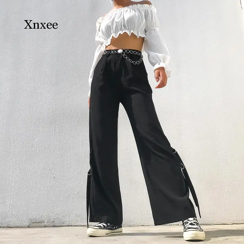Spring Autumn Plus Size Wide Leg Women Pants with Pocket Korea Harajuku Loose High Waist Trousers Long Pant Femme Fall Winter
Spring Autumn Plus Size Wide Leg Women Pants with Pocket Korea Harajuku Loose High Waist Trousers Long Pant Femme Fall Winter