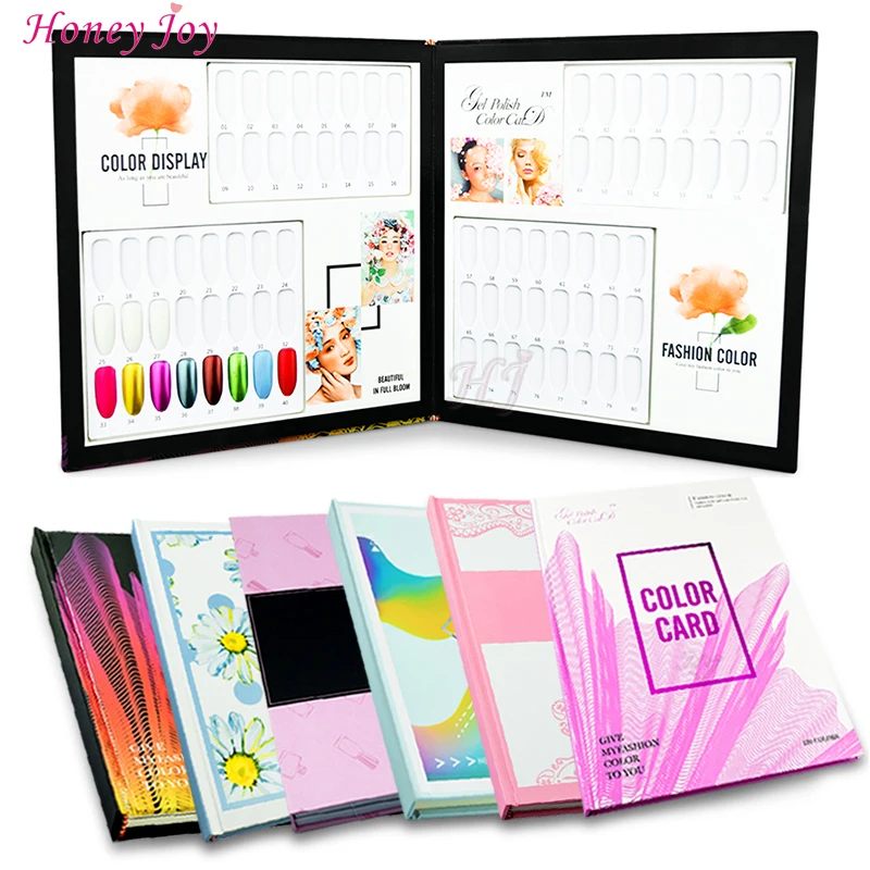 Pro 80 Colors Photo Album Oval Flat Tips Design Printed Pattern Nail Gel Polish Display Card Book Chart for Nail Art Salon
Pro 80 Colors Photo Album Oval Flat Tips Design Printed Pattern Nail Gel Polish Display Card Book Chart for Nail Art Salon
