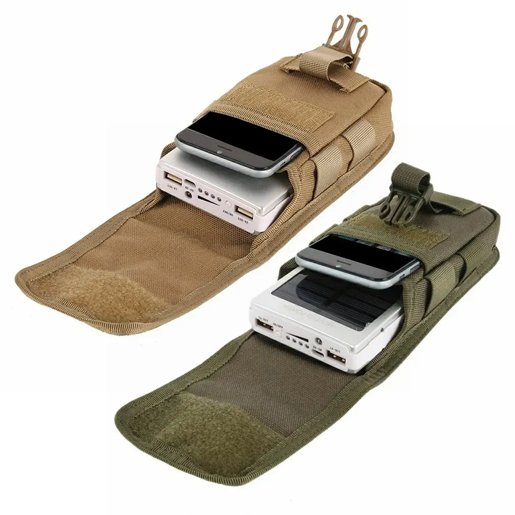 Военная камуфляжная маленькая поясная сумка с карманами Мужская тактическая